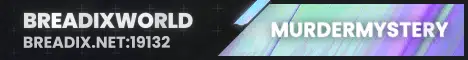 Баннер BreadixWorld — почти как Hypixel