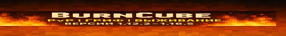 Большой баннер BurnCube