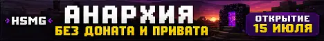 Баннер HSMG - Анархия без Доната и Привата