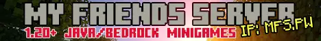 Баннер My Friends Server