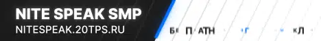 Баннер Nite Speak SMP