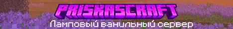 Баннер PriskasCraft