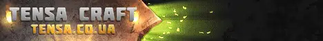 Баннер TensaCraft — проект с 5 режимами