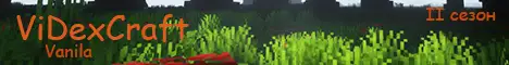 Баннер ViDexCraft